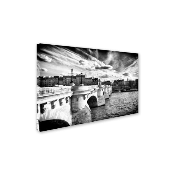 Philippe Hugonnard 'Paris Bridge' Canvas Art,12x19
